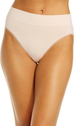 Wacoal Feeling Flexible High Cut Briefs in Rose Dust at Nordstrom, Size Xx-Large