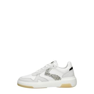 Maruti Schoenen, Dames, Wit, 37 EU, Leer, Jolie Lace-up Sneaker