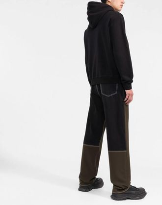 Dsquared2 Mens Be Icon Logo Hoodie Black Clothing > Knitwear