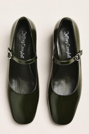 Jeffrey Campbell Top-Class Suede Mary Jane Heels