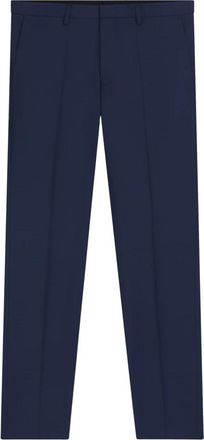 HUGO BOSS Broeken, Heren, Blauw, M, Leer, Suit Broeken