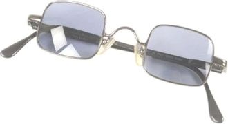 Chanel Pre-owned Accessories, male, Black, Size: ONE SIZE Pre-owned Metal sunglasses