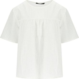 Max Mara Editta White Blouse