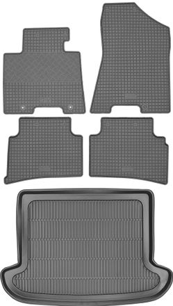 OEM Juego De Alfombrillas De Goma Para Coche Y Alfombrilla Para Maletero Para Kia Sportage Iv Suv A Partir De 2016