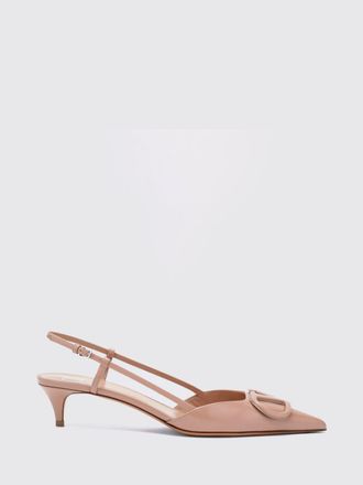 Valentino Garavani VLogo Signature Patent Leather Slingback Pumps