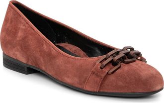 Ara Scout Chain Ballet Flat in Terra at Nordstrom, Size 10.5