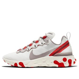 Nike (WMNS) Nike React Element 55 Sail Phantom Red BQ2728-010