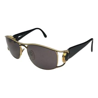Fendi Pre-owned Accessories, female, Black, Size: ONE SIZE Pre-owned Plastic Sunglasses