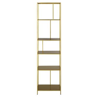 Maisons du monde Estanter&iacute;a de metal de color lat&oacute;n 45cm