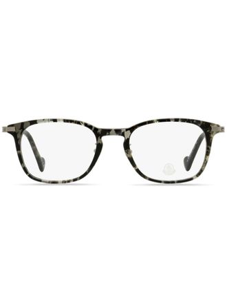 Moncler Bril met rechthoekig montuur - Grijs