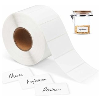 OEM Etiquetas De Direcci&oacute;n De 8x6 Cm, Etiquetas Blancas Autoadhesivas Reutilizables - 1000 Etiquetas