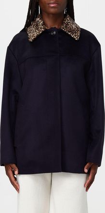 Max Mara Jacket Woman color Navy