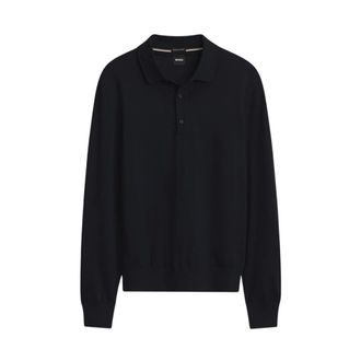 HUGO BOSS H-Lancione Polo - Tops - Hombre - Azul - 3XL