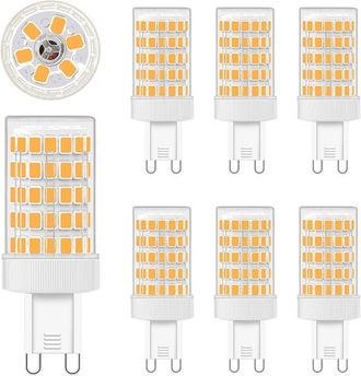 OEM [mai Usato]lampadine Led G9 10w, Lampadine Led G9 Bianco Caldo 2700k Equivalenti A Luce A Incandescenza Da 80w 900lm Lampadine G9 Ac 220v Luminose Ang