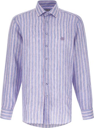 Etro Gestreiftes Leinenhemd von Etro