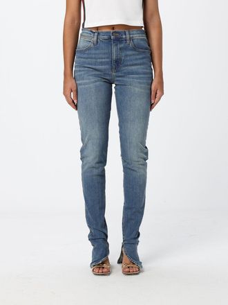 Gucci Jeans skinny a vita media in denim di cotone blu