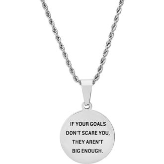 HMY Jewelry Goals Necklace in Metallic at Nordstrom Rack