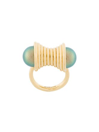 Wouters & Hendrix Curiosities pearl statement ring - Metallic