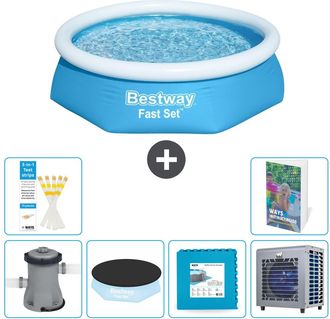 Bestway Piscina Bestway Fast Set Redonda - 244x61 Cm - 7-piezas S290
