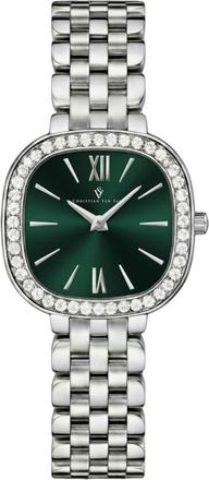Christian Van Sant Rivoli Green Dial Ladies Watch CV1261