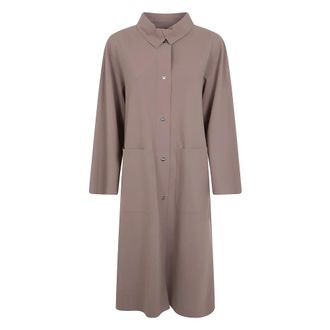 Herno Jassen, Dames, Grijs, M, Single-Breasted Coats