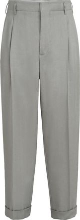 Brunello Cucinelli Gabardine trousers in Khaki at Nordstrom, Size 54 It