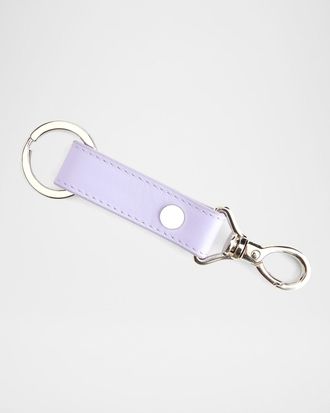 Royce Leather Monogrammed Leather Valet Key Chain