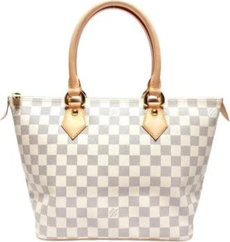 Louis Vuitton Pre-owned Tote Bags, female, White, Size: ONE SIZE Pre-owned Tote Bag