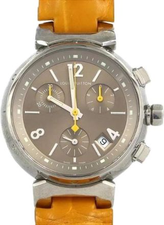 Louis Vuitton Pre-owned Watch - Dames - Vintage Horloges - Geel - ONE Size - Vintage