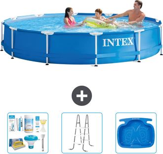 Intex Piscina Con Estructura Redonda - 366x76 Cm - 6-piezas S31579