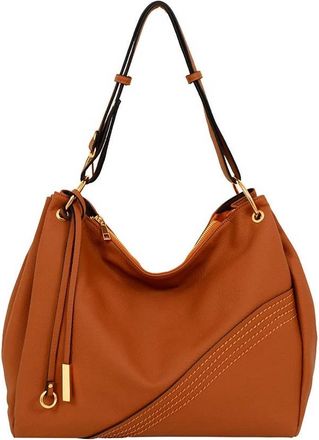 Mellow World Womens Mikayla Slouchy Hobo Bag In Cognac