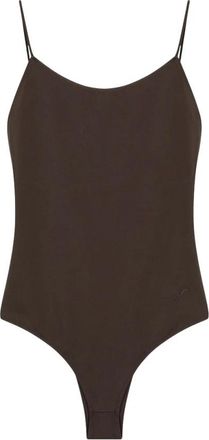 Jacquemus Le Maillot Cabana - Dames - Badpakken - Bruin - L - Badmode