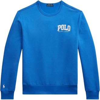 Ralph Lauren Heren, Sweatshirts & Hoodies, Blauw, Maat: XL Katoen