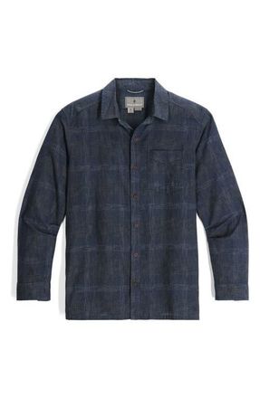 Royal Robbins Hempline Spaced Button-Up Shirt in Collins Blue at Nordstrom, Size Xx-Large