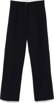 Nine In The Morning Pantaloni dritti con bottoni - Blu