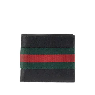Gucci Leather bi-fold wallet Man One Size