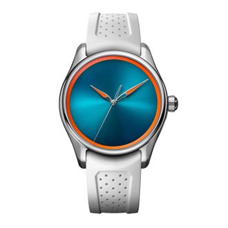 H. Moser & Cie Pioneer Centre Seconds Spiced Aqua Automatic Mens Watch 3201-1202