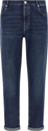 Brunello Cucinelli Hombre, Vaqueros, Azul, Talla: XL