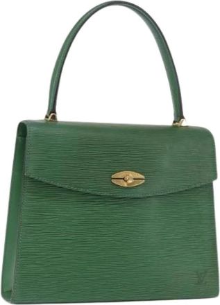 Louis Vuitton Pre-owned Handbags, female, Green, Size: ONE SIZE Pre-owned Vintage Handbag