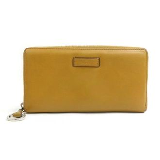 Gucci Vintage, unisex, Beige, ONE Size, Leer, Pre-owned Vintage Portemonnee