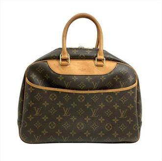 Louis Vuitton Pre-owned Handbags, female, Brown, Size: ONE SIZE Pre-owned Vintage Canvas Handbag