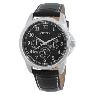 Citizen Chronograph Quartz Black Dial Mens Watch AG8341-04E