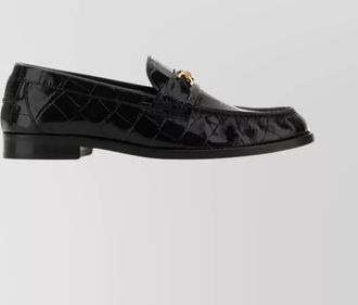 Versace leather loafers