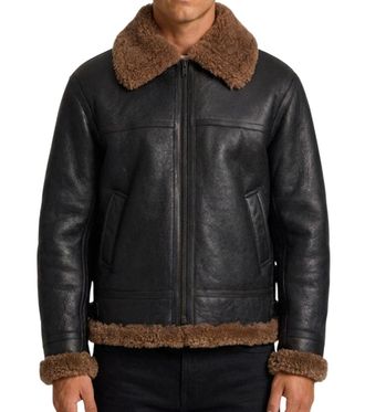 Saint Laurent Black Shirt Collar Jacket