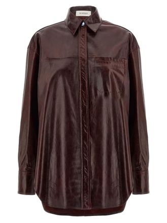 Sportmax Maroon Oversized Shirt
