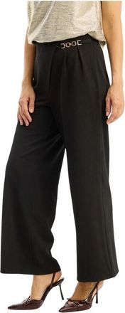 In Front IN Front, Dames, Broeken, Zwart, Maat: 2XL