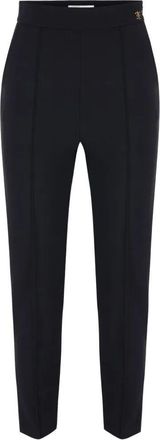 Elisabetta Franchi Technical Fabric Trousers