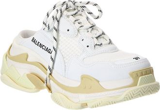 Balenciaga Triple S Leather Mule Sneaker