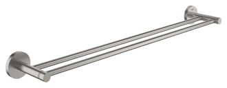 GROHE 40 802 Dc1 Essentials Toallero Doble Supersteel - Ref: 40 802 Dc1