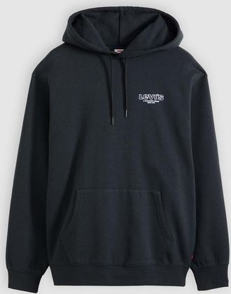 Levi's Relaxed Graphic Hoodie - Mens - 2XL - Black